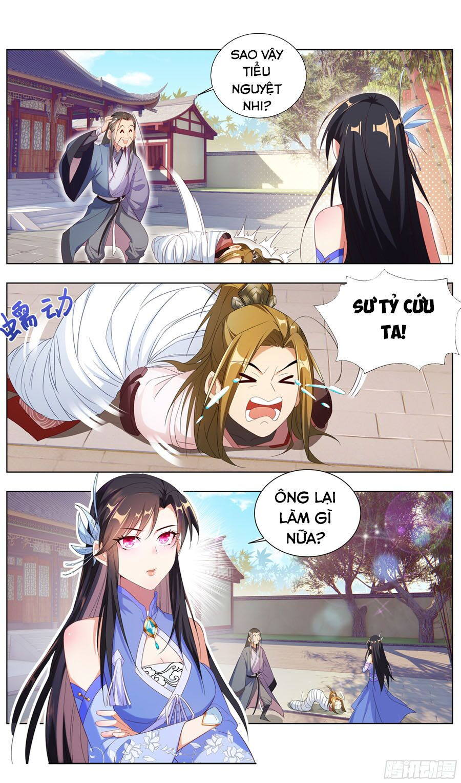 hệ thống ép ta làm nhân vật phản diện chapter 4 10