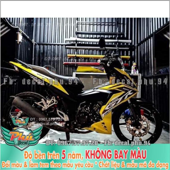 Tem rời Winner GTR Vàng đen  -1