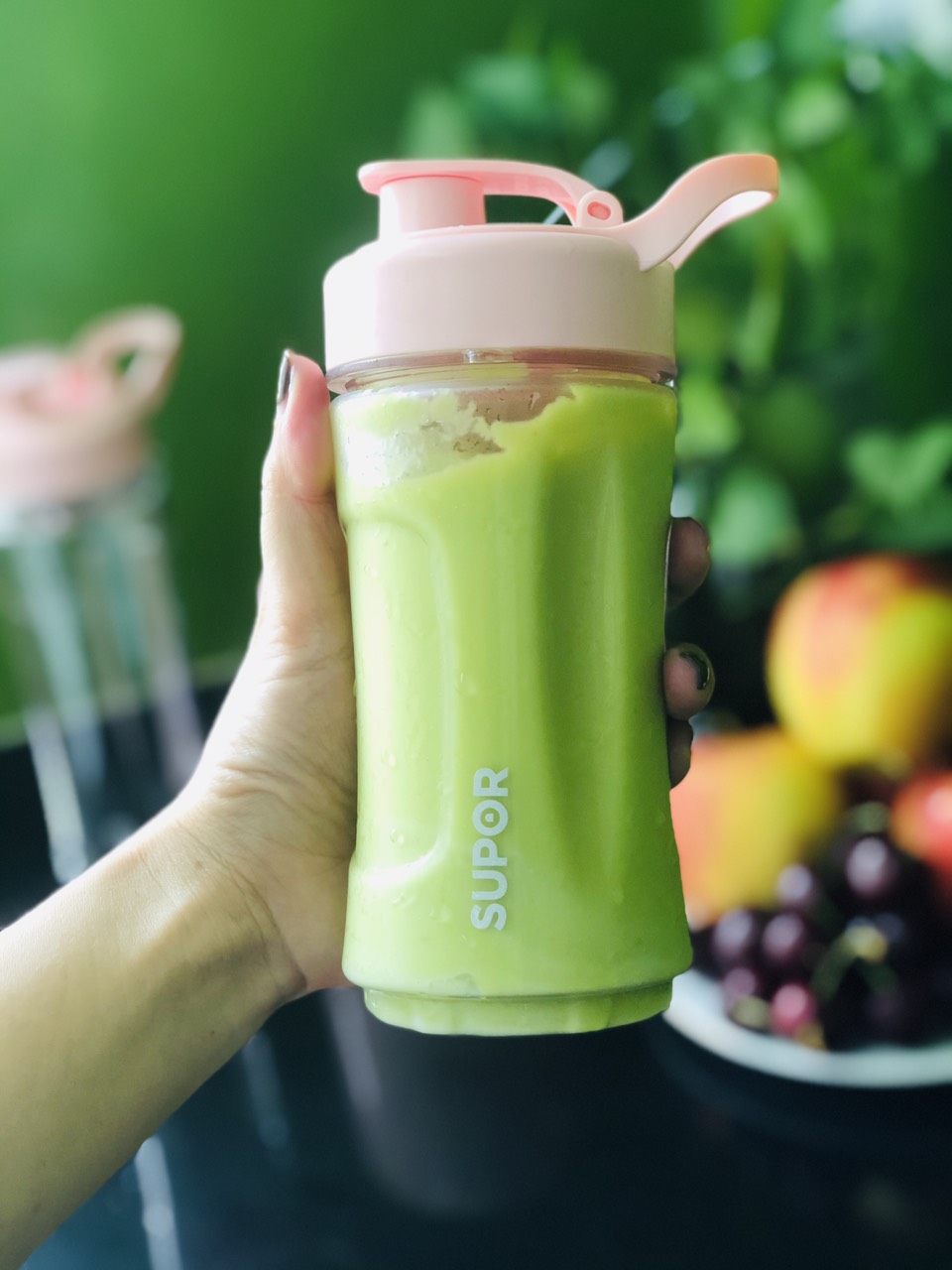 Máy xay du lịch, chế biến đồ ăn dặm 300ml 2 cối Supor JE18-300