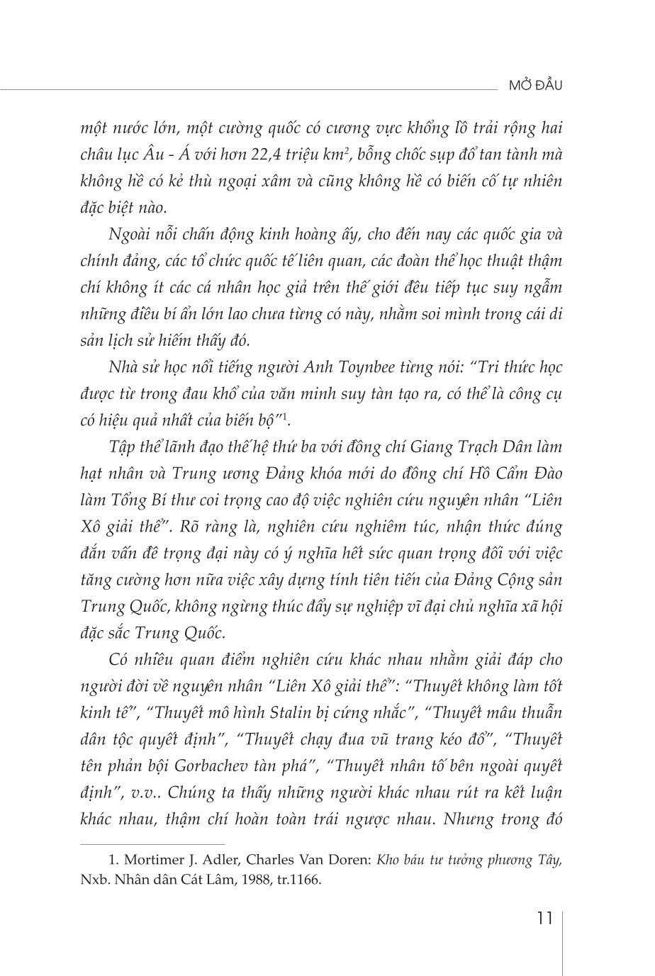 Tính trước nguy cơ - Suy ngẫm sau 20 năm Đảng Cộng sản Liên Xô mất đảng (bản in 2024)