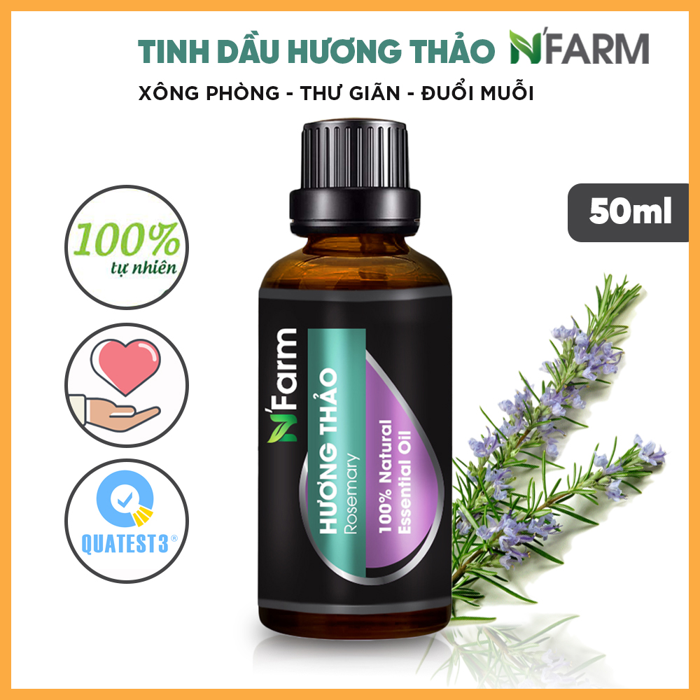 Tinh Dầu Xông Phòng Nguyên Chất NFARM 50ML, Nhiều Mùi Hương / Sử Dụng Với Máy Xông Tinh Dầu Giúp Thơm Phòng, Thư Giãn Đuổi Muỗi, Tốt Cho Sức Khỏe