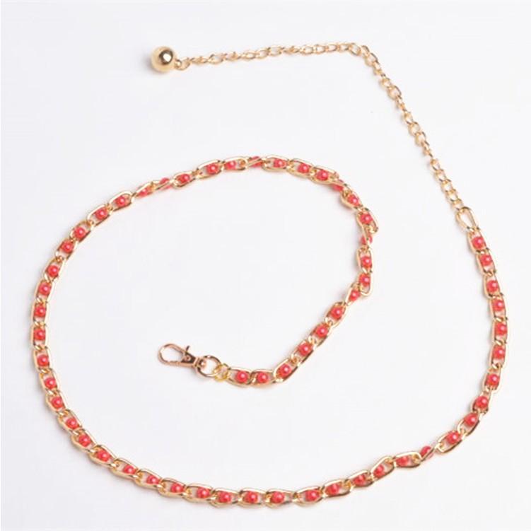 Thắt lưng - Đai váy - đai áo chuỗi ngọc dễ thương