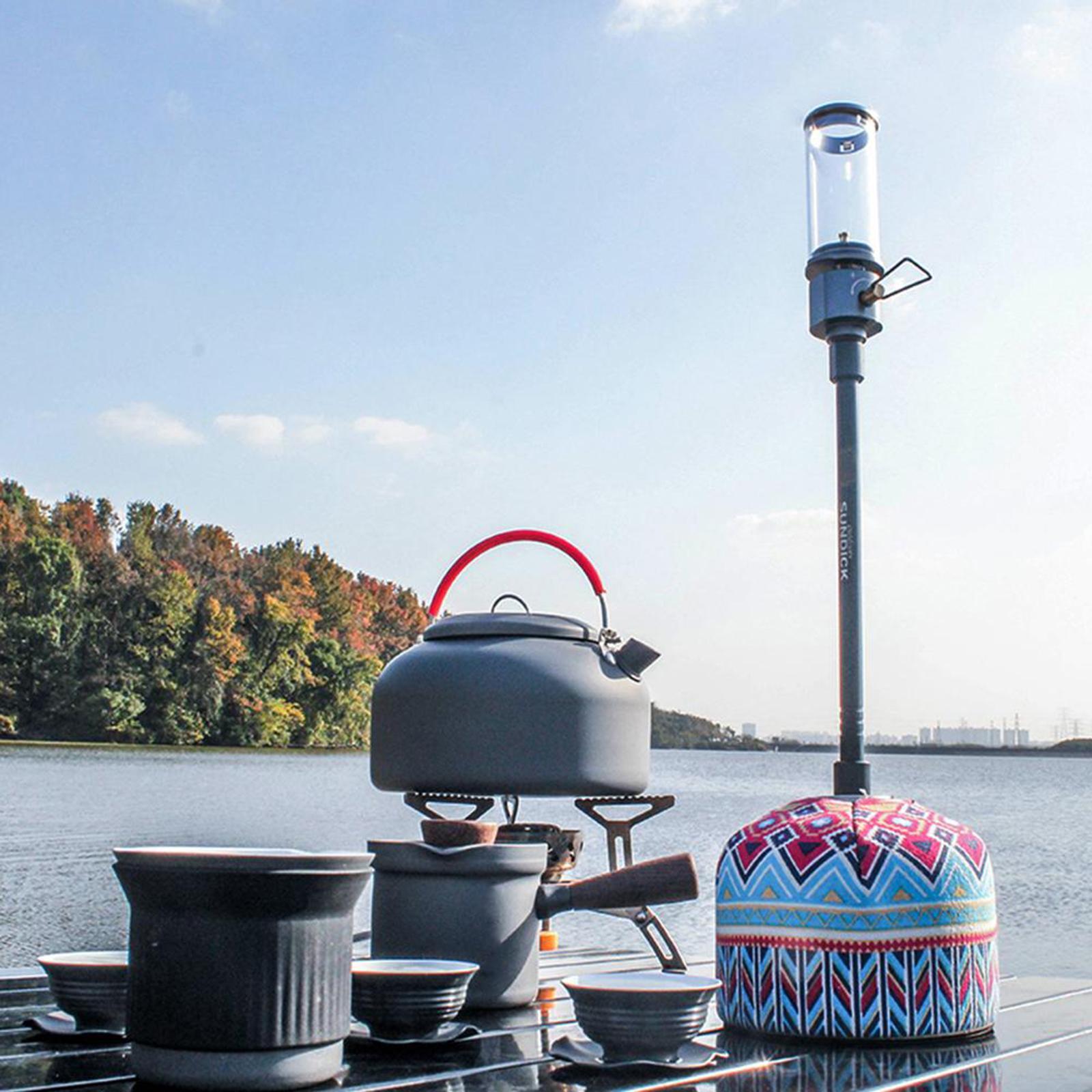 Camping Lantern Holder Gas Lantern Extension Pole Converter 20cm