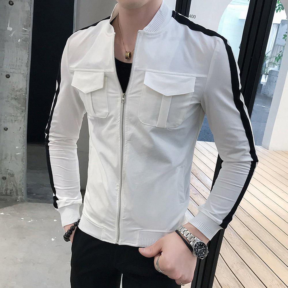 Áo khoác, áo khoác nam phối mài basic cá tính mà nhẹ nhàng, sang chảnh, chất vải dày dặn thoáng mát, chống nhăn - H14