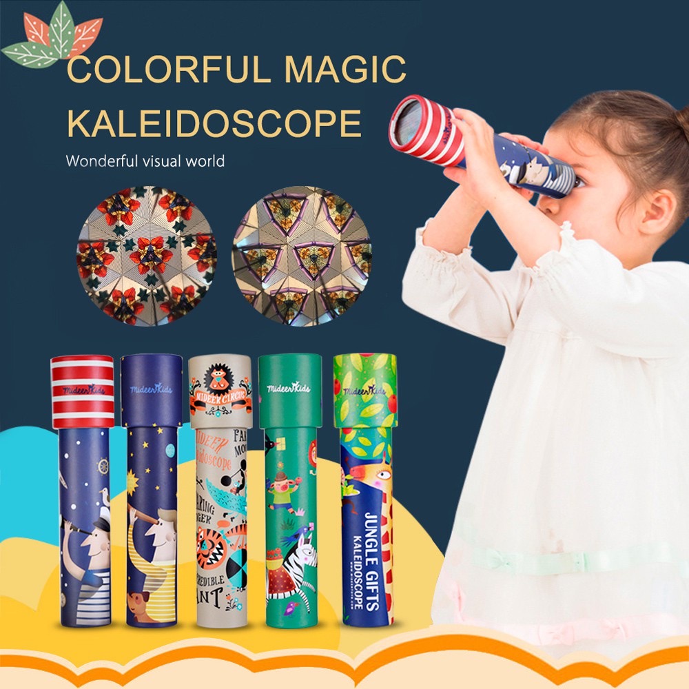 Đồ chơi sáng tạo Kính vạn hoa Magic Kaleidoscope - chính hãng MIDEER