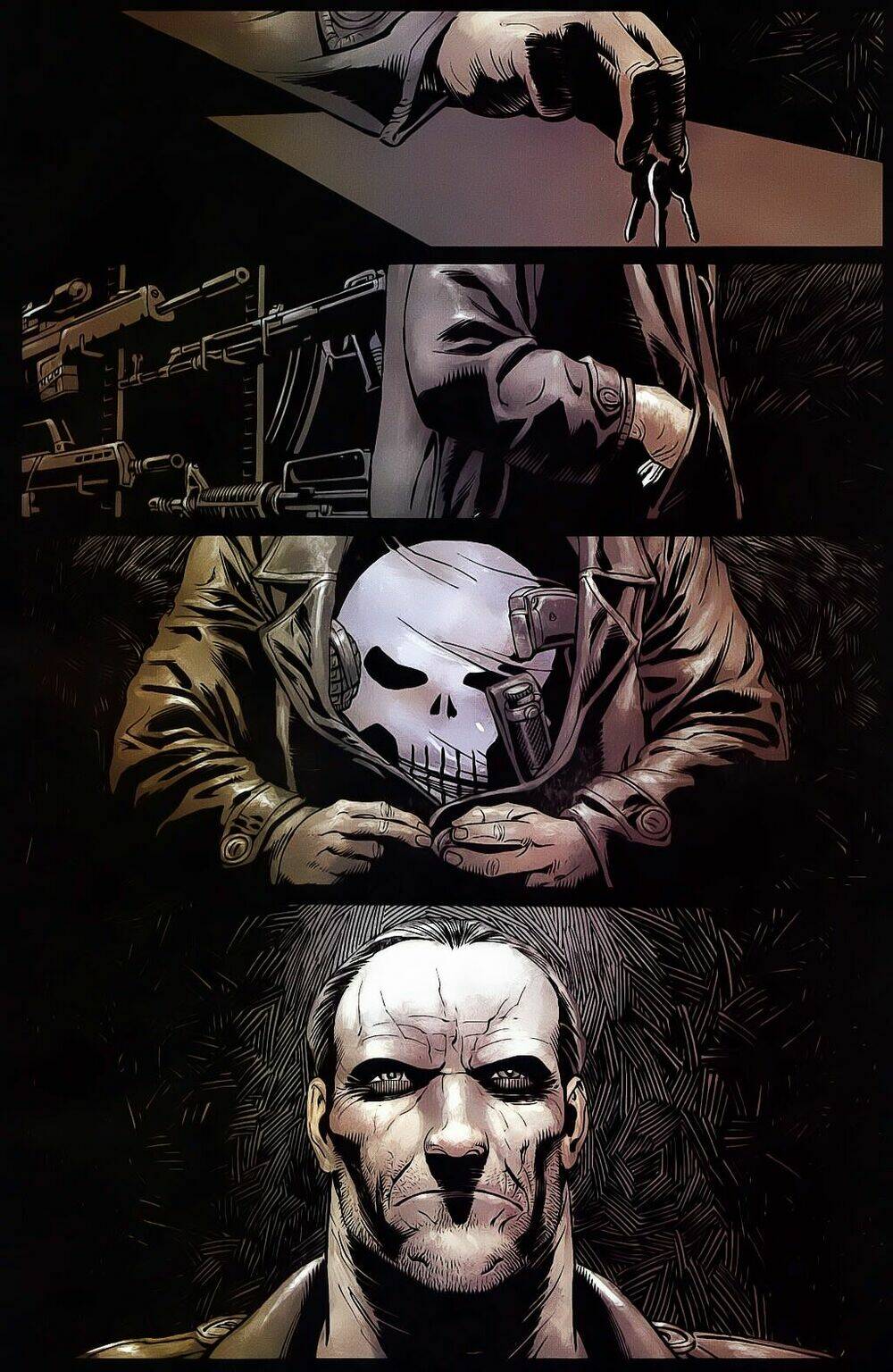 the punisher: trên là dưới & trắng là đen chapter 3 4