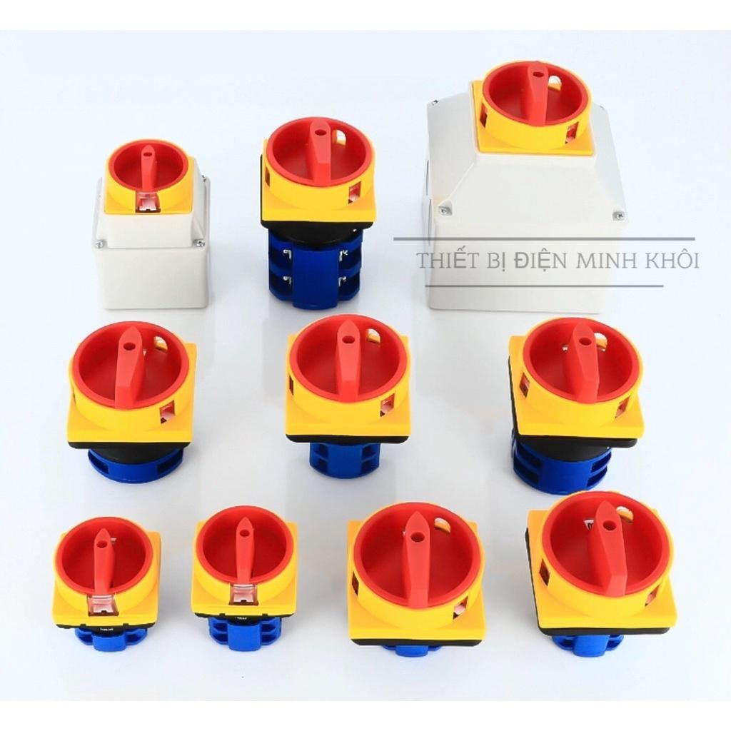 Công Tắc Chuyển Mạch Xoay JYW29-20GS, công tắc xoay chuyển đổi mạch bật tắt nguồn