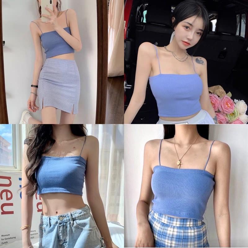 Áo sợi bún trendy combo 4 áo 100k