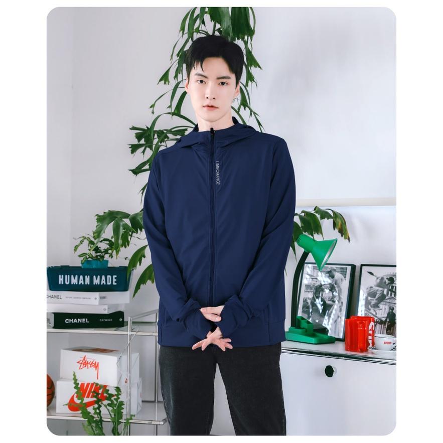 ÁO KHOÁC NAM LIMEORANGE CHỐNG NẮNG KHÁNG KHUẨN MỚI - AIR HOODIE HARD SKIN 2 FOR MEN - LM22707102