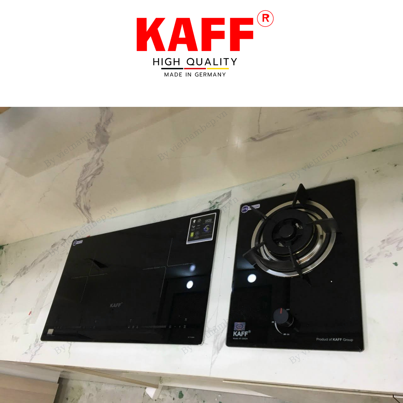 Bếp âm từ đôi nhập khẩu Malaysia KAFF KF-FL68II  - Hàng chính hãng