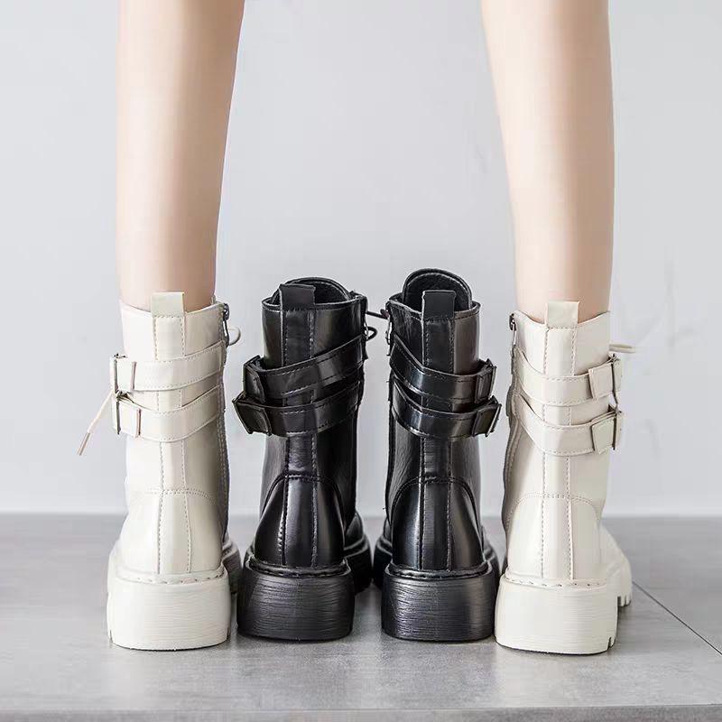 Boots cao cổ phong cách Ulzzang mạnh mẽ phong cách Hàn, hàng quảng châu loại đẹp