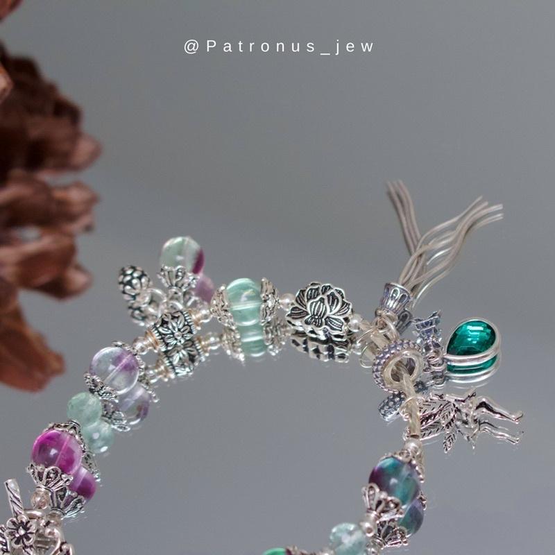 Vòng Tay Fluorite Hồ Điệp VTFHD22A Patronus