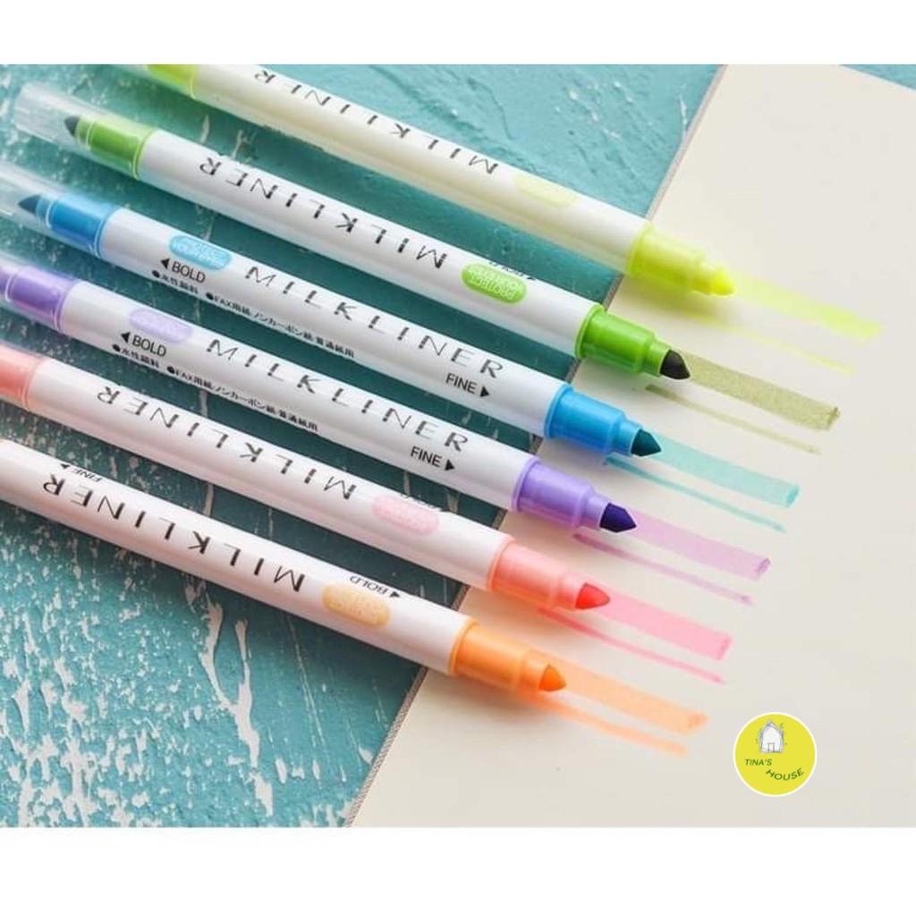 Bộ bút dạ vẽ nghệ thuật HK Milkliner Tina 12 Màu da dụng chất lượng cao