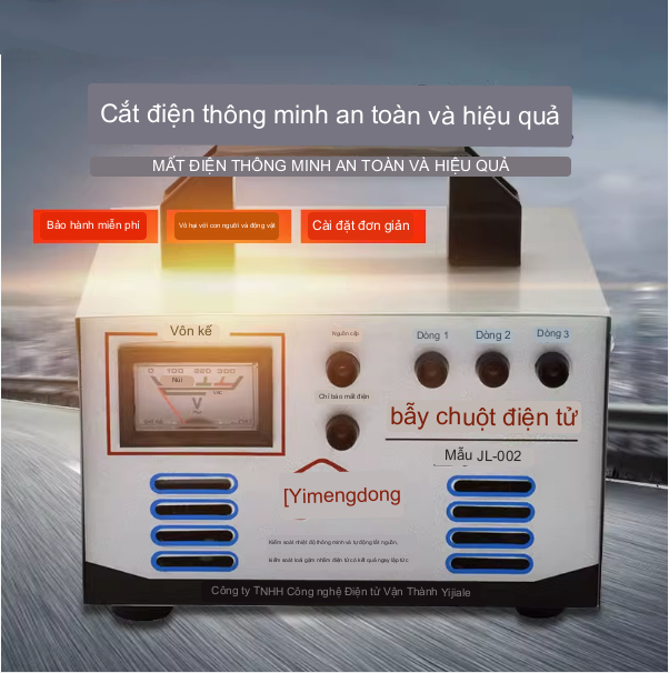 Máy Bắt Chuột Công Nghiệp Cho Gia Đình Hộ Kinh Doanh Safe TechPower Rào Điện Tử An Toàn Cho Người