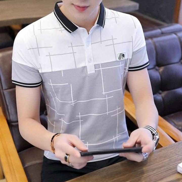 Áo thun nam có cổ polo tay ngắn vải thun poly chống nhăn mẫu đẹp 2023 Skymen fashion - ATN4701