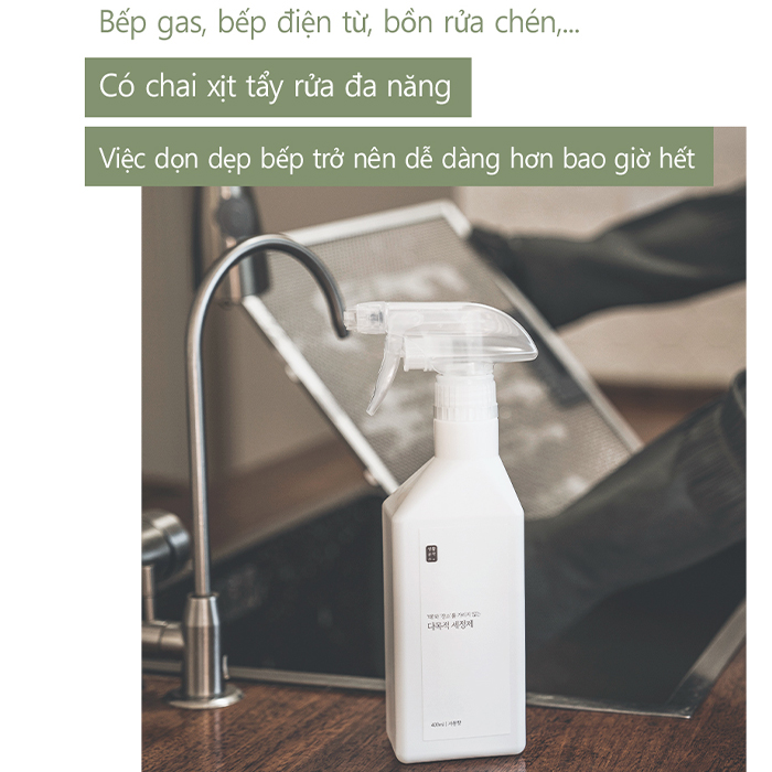 Chai Xịt Tẩy Rửa Đa Năng Saengong 400ml