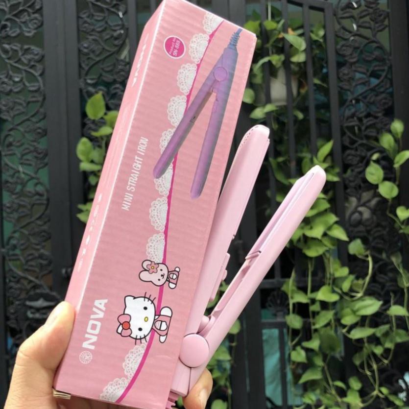 Máy Ép Duỗi Tóc Là Tóc NOVA HELLO KITTY