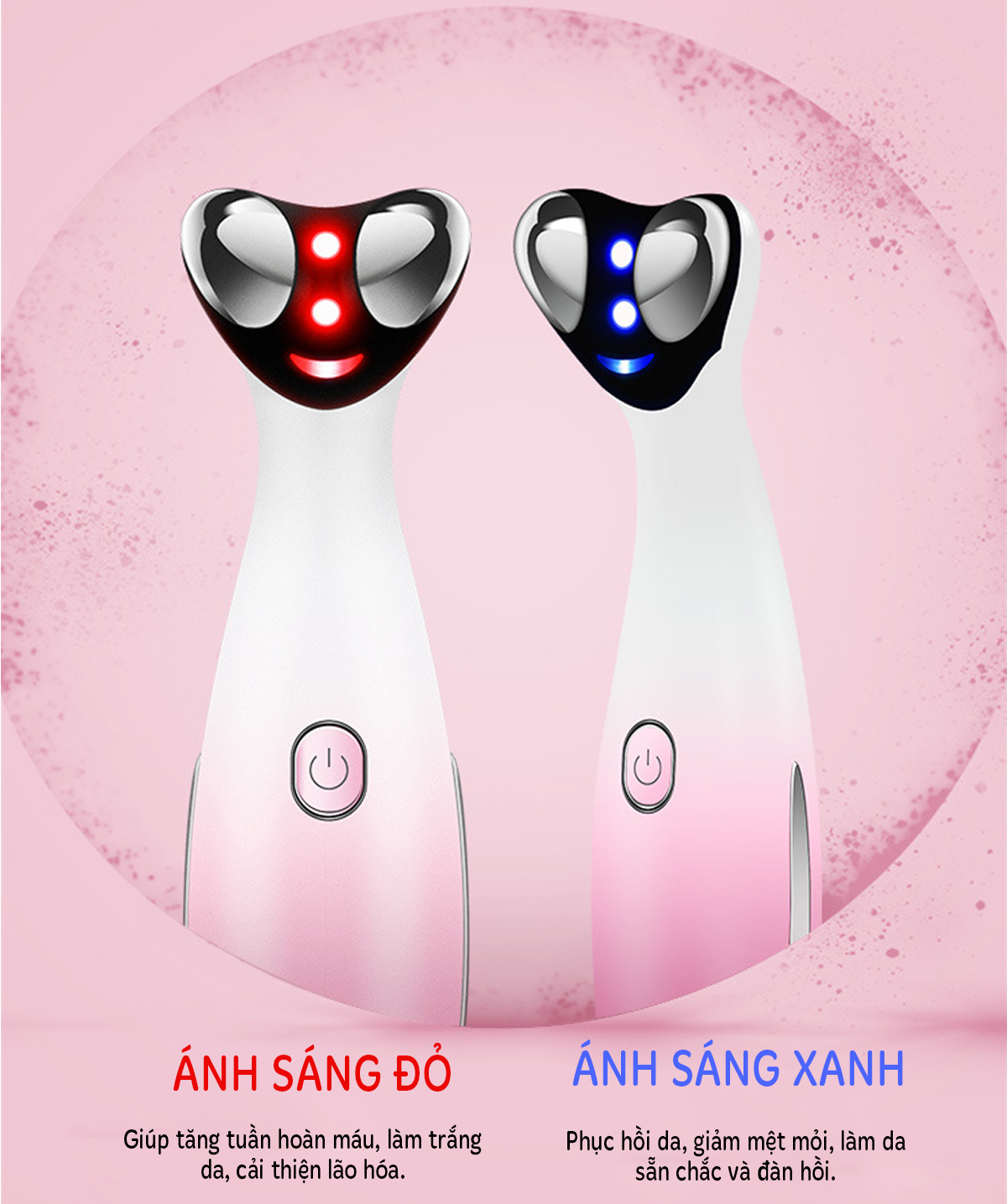 Máy Massage Mắt Công Nghệ Sóng RF Cao Cấp D118-Máy Mát Xa Mắt Làm Giảm Nếp Nhăn, Quầng Thâm, Bọng Mắt Hiệu Quả