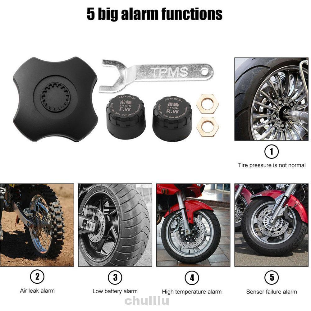 Bộ 2 Thiết Bị Chống Trộm Cho Hệ Thống Giám Sát Áp Suất Bánh Xe