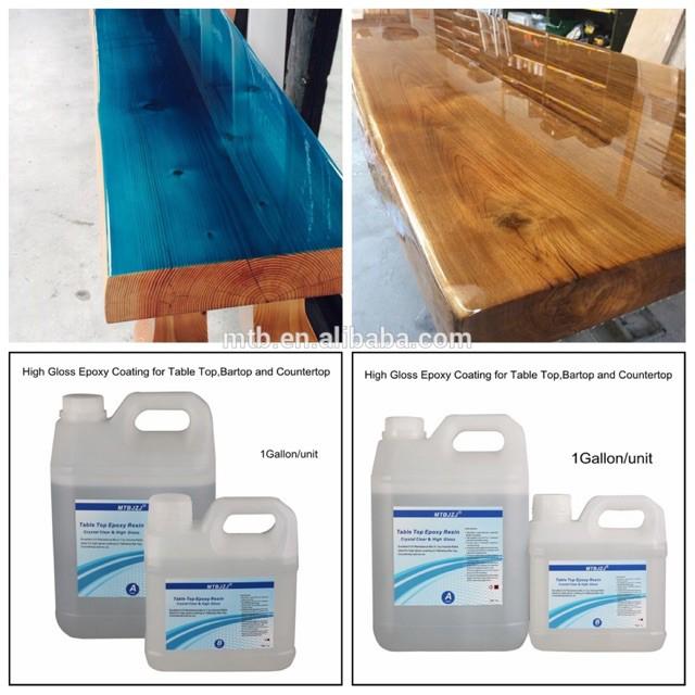 Keo Epoxy Resin Trong Suốt Bộ 10kg Làm Bàn Ghế - Trường Thịnh