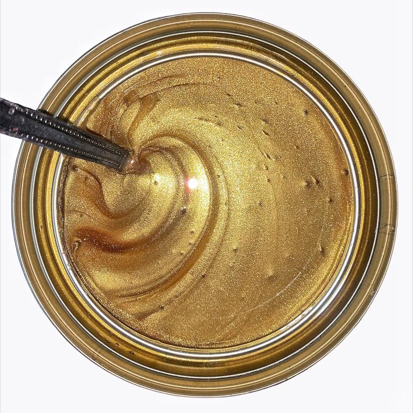 50g Sơn màu Vàng Gold