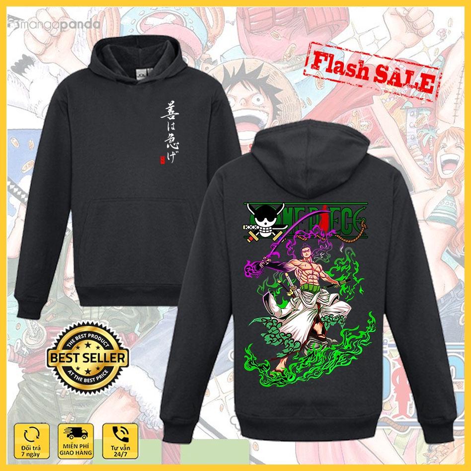 Áo Hoodie One Piece - Áo Anime in hình Luffy, Zoro, Sanji, Ace mẫu mới cực đẹp