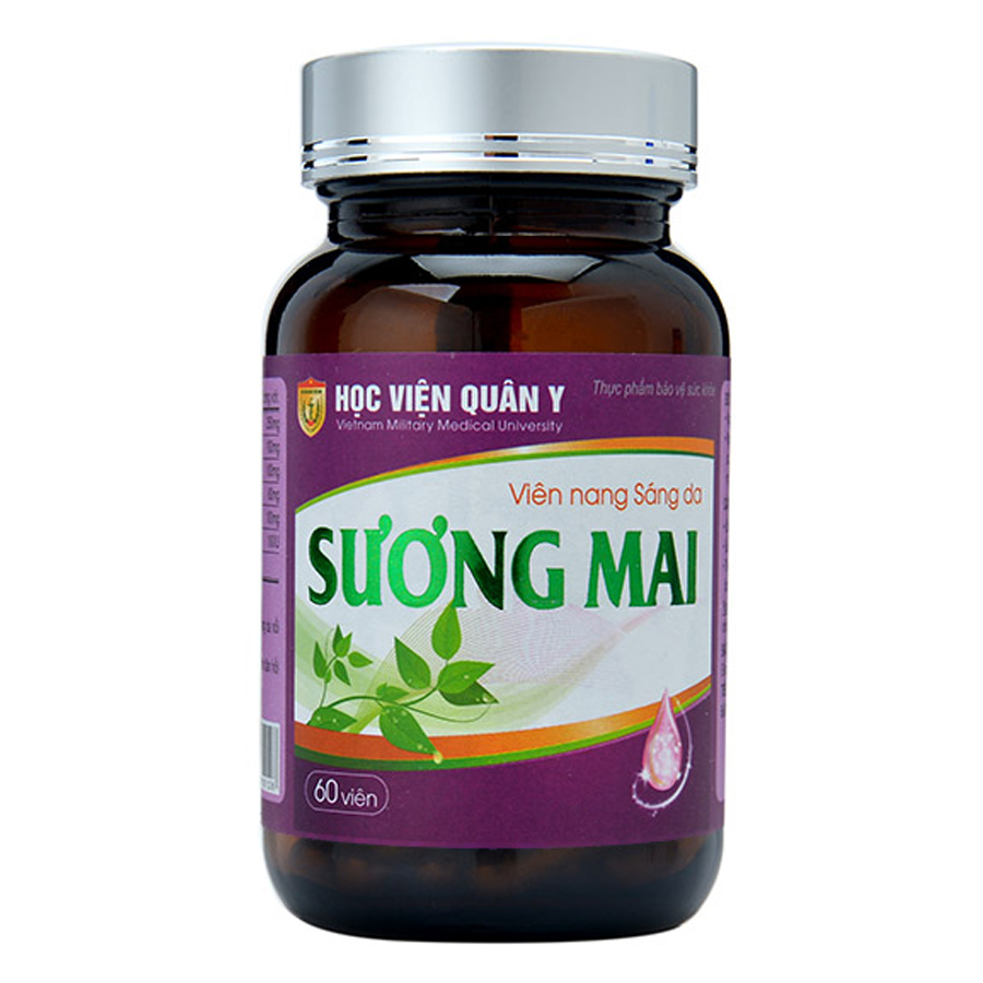 Bộ 3 Hộp Thực Phẩm Chức Năng Viên Nang Sáng Da Sương Mai
