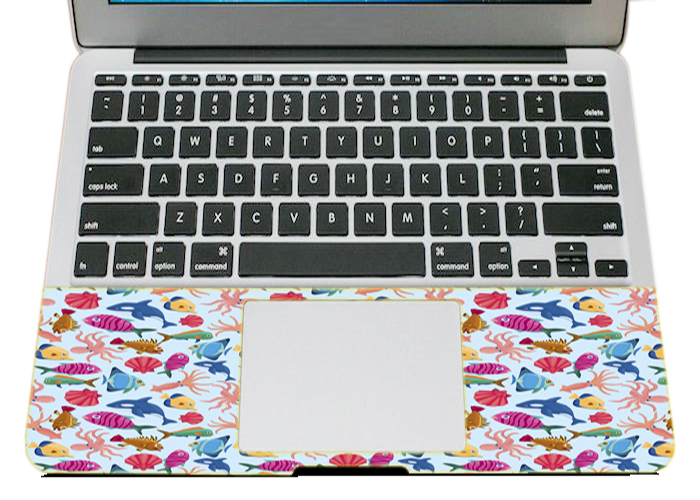 Mẫu Dán Trang Trí Laptop Hoa Văn LTHV - 328