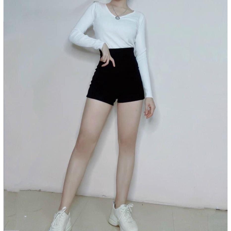 Quần legging đùi co giãn 4 chiều, chất liệu Umi dày dặn, siêu rẻ