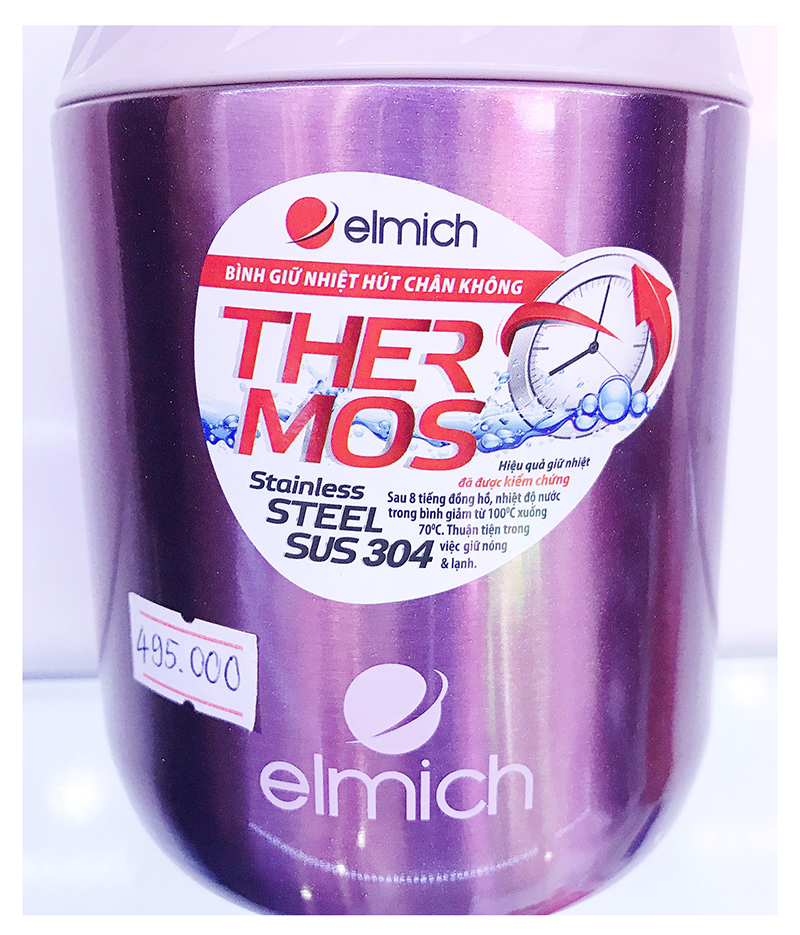 Bình đựng thức ăn giữ nhiệt Elmich 550ml EL 3669 - an toàn với sức khỏe người sử dụng
