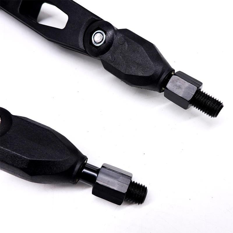 Gương Chiếu Hậu Góc Rộng 10mm Màu Đen Chuyên Dụng Cho Xe Mô Tô Honda Yamaha Kawasaki