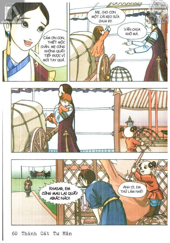 thành cát tư hãn chapter 3 14