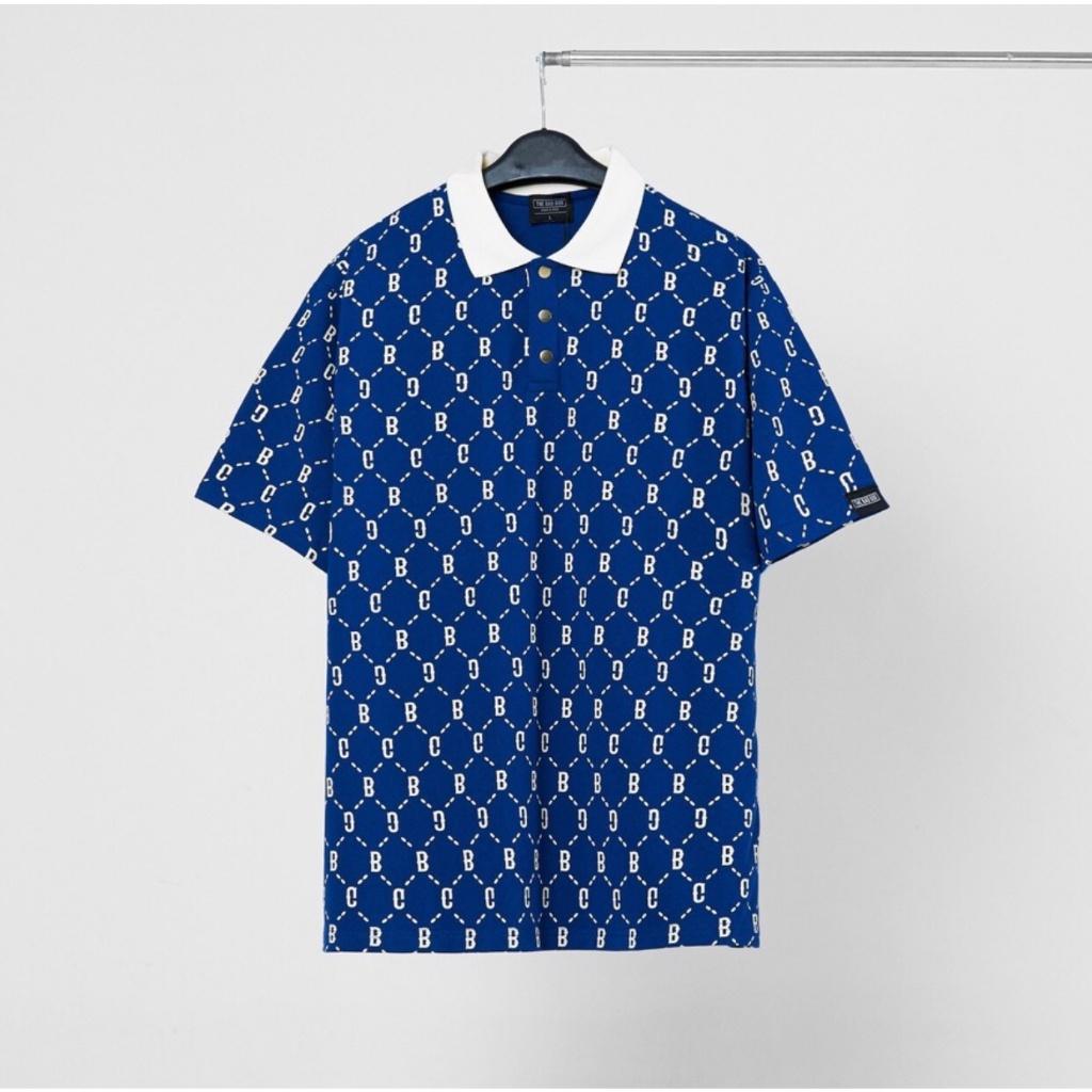 Áo phông polo The Bad god monogram - Trắng, Trắng