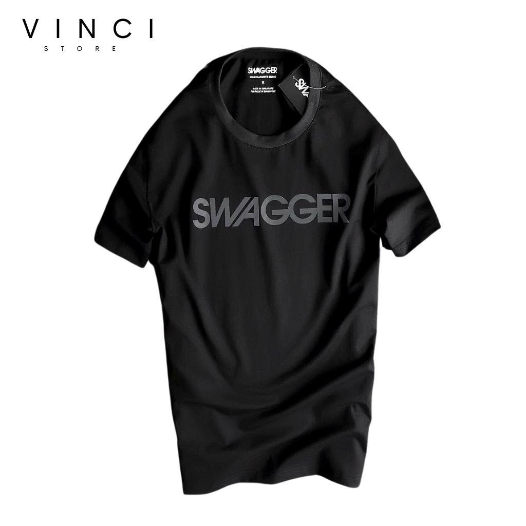Áo Thun Nam Phản Quang Swagger Cotton Tay Ngắn