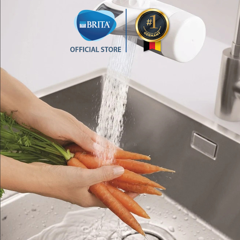 Combo Thiết bị lọc nước tại vòi BRITA ON TAP kèm 1 Lõi lọc BRITA ON TAP HF (Hollow Fibre) - Thương hiệu số 1 tại Đức