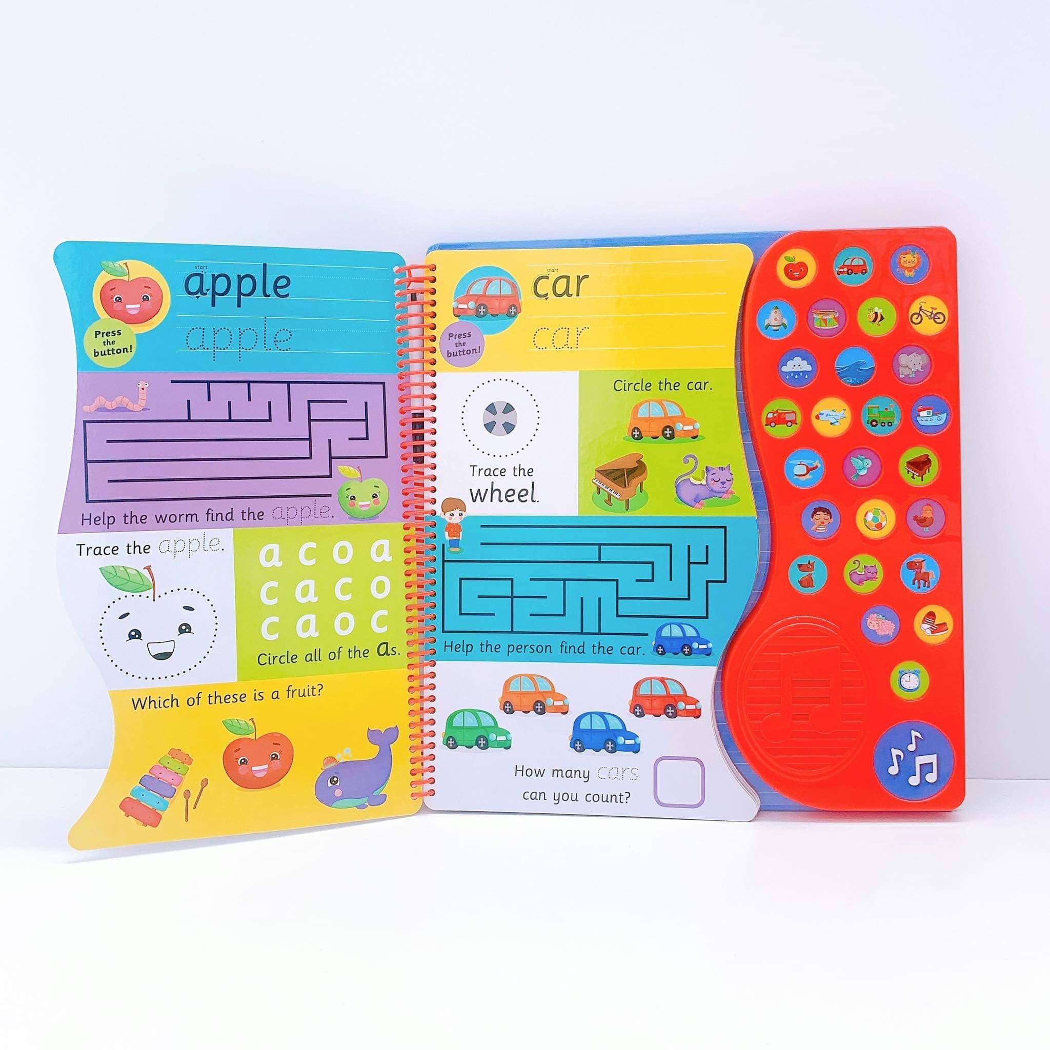 Write and Wipe First Words with Sound