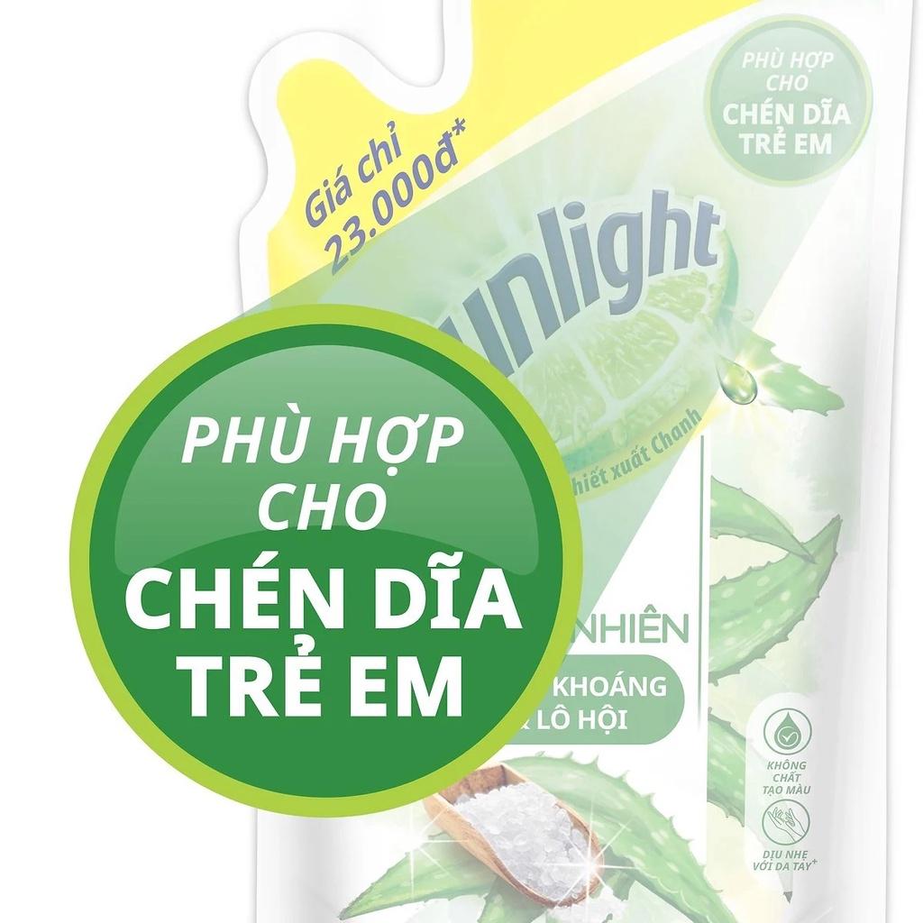 Nước Rửa Chén Bát Sunlight Extra Thiên Nhiên Muối Khoáng Và Lô Hội 2.1kg