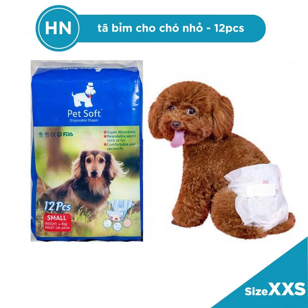 Tã Bỉm Petsoft Size XXS Cho Chó - Phụ Kiện Cho Thú Cưng