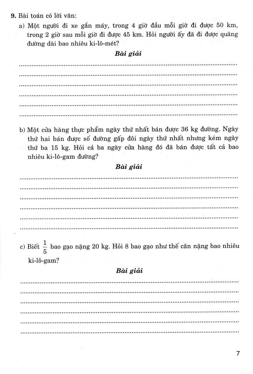 Kĩ Năng Giải Toán 4  _HA