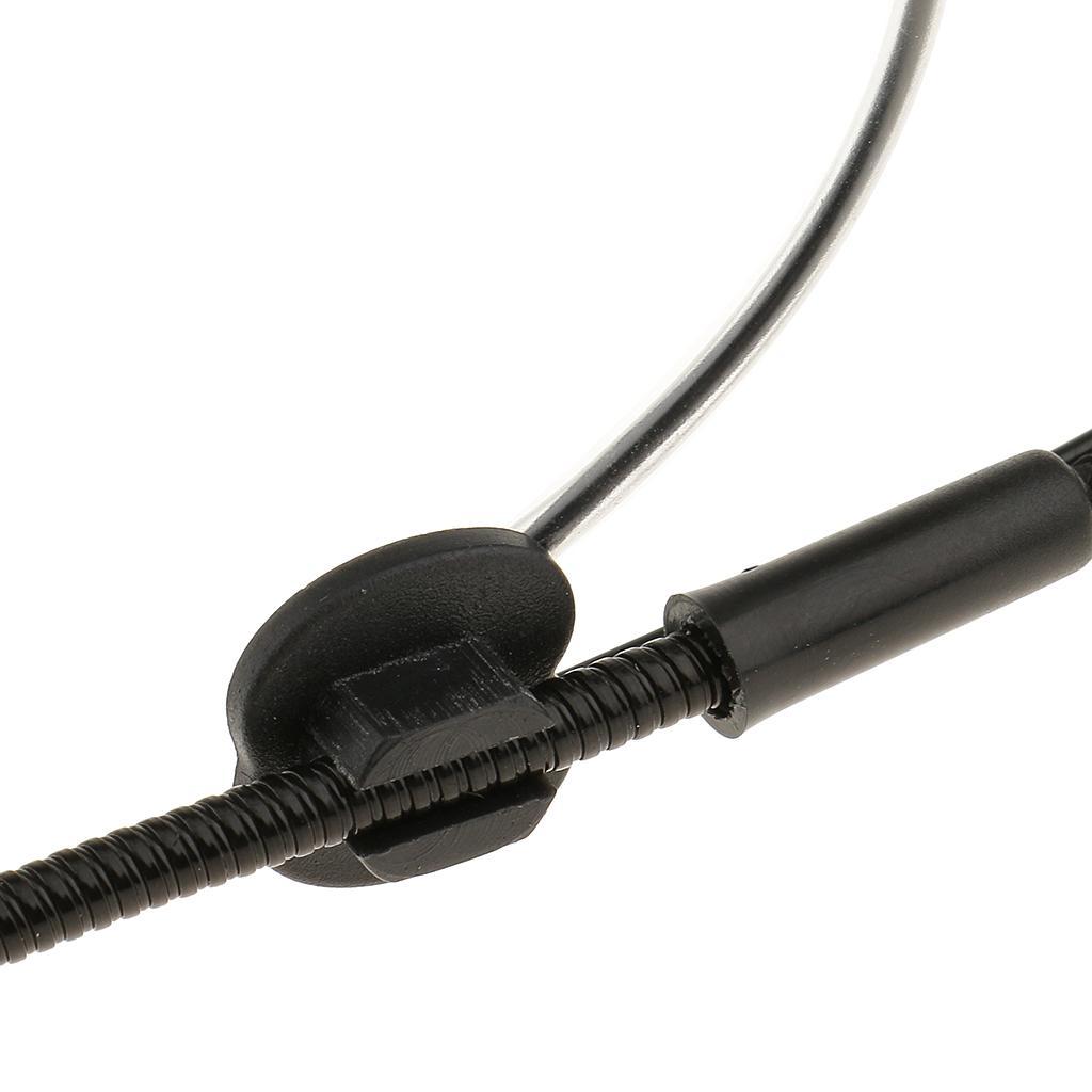 2-6pack Double Ear Hook Wired Headset Headworn Microphone Black XLR 3Pin