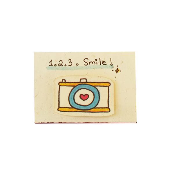 Thiệp Tình Bạn Hộp Diêm Camera Your Smile Is Beautiful OT091