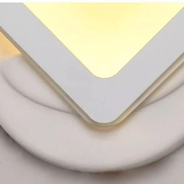 Đèn tường led cao cấp hiện đại hình vuông kép