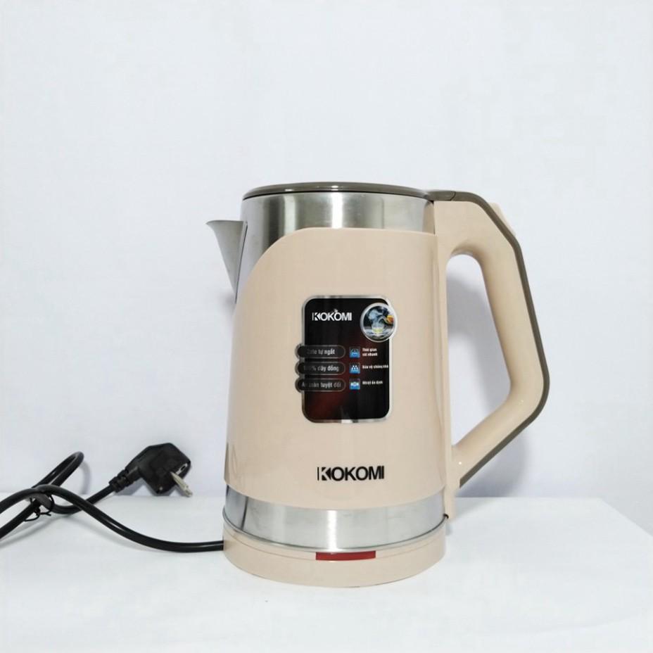 Ấm Siêu Tốc kokomi 2 Lit - Bền Bỉ, Nước Sôi Nhanh