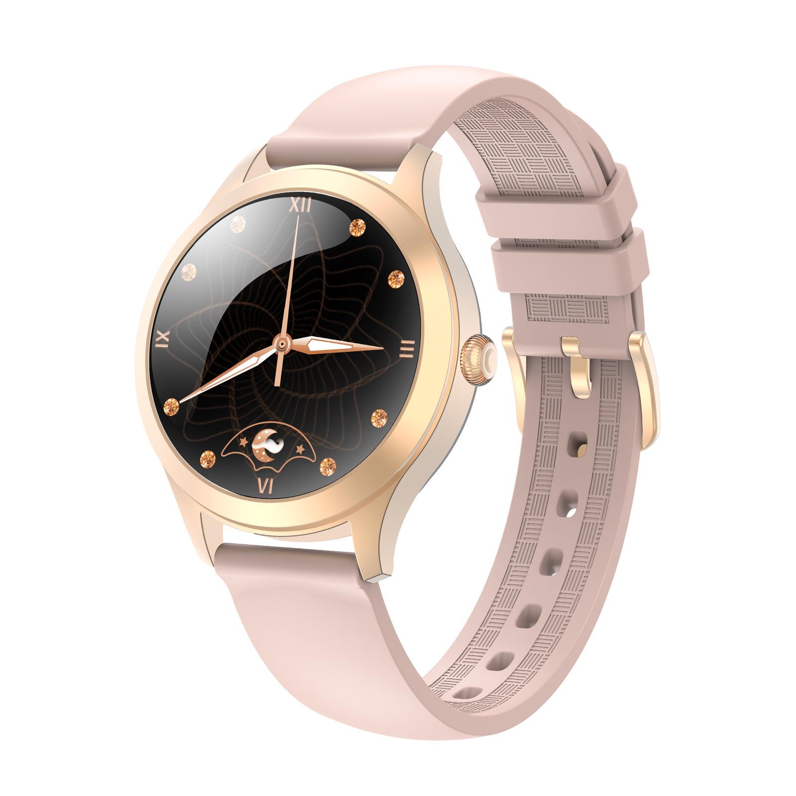 Giá thấp nhất Đồng hồ thông minh KW10Pro nhịp tim oxy trong máu theo dõi giấc ngủ nhắc nhở chu kỳ của phụ nữ vòng đeo tay thể thao dành cho nữ