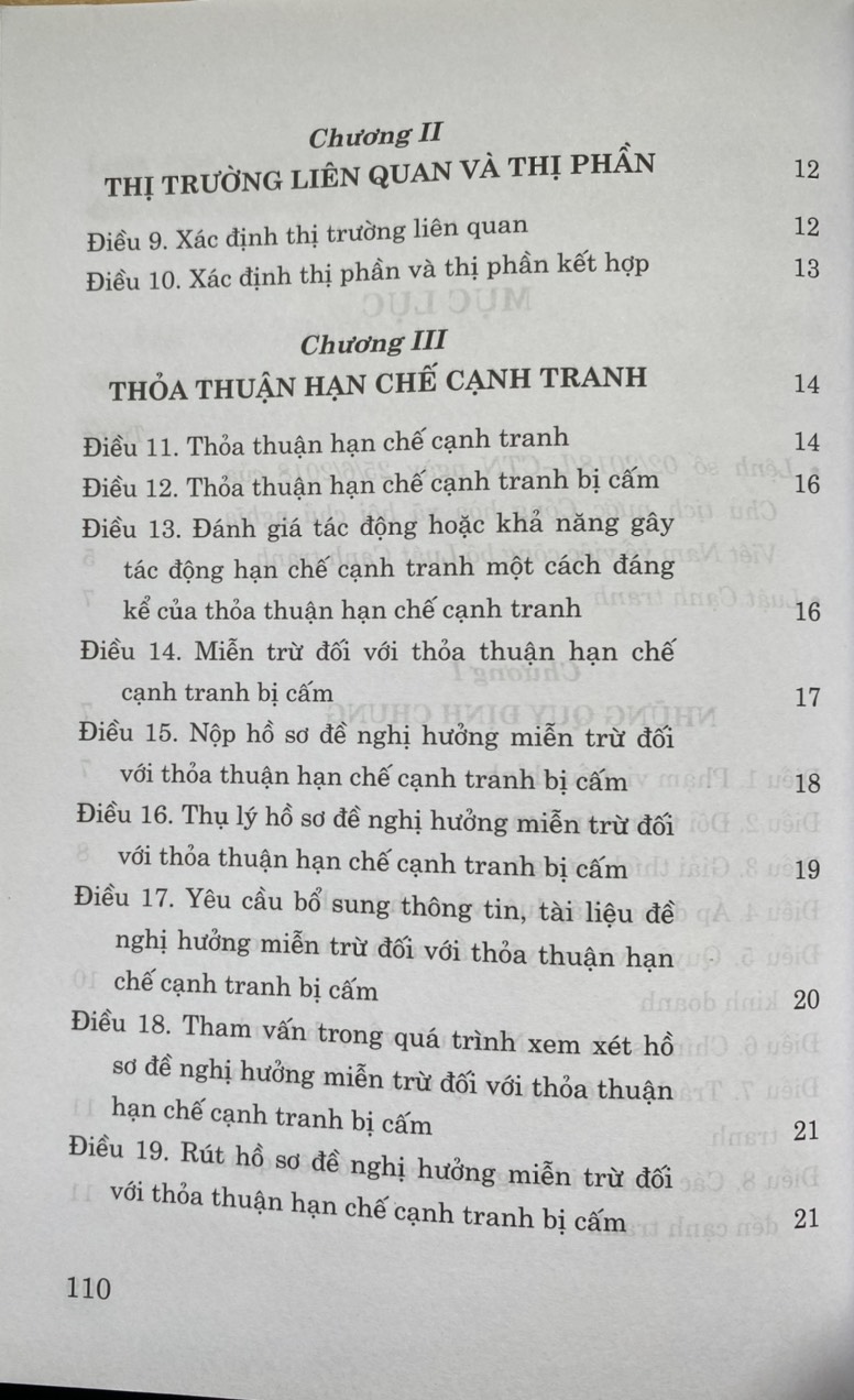 Luật Cạnh Tranh ( Hiện Hành )