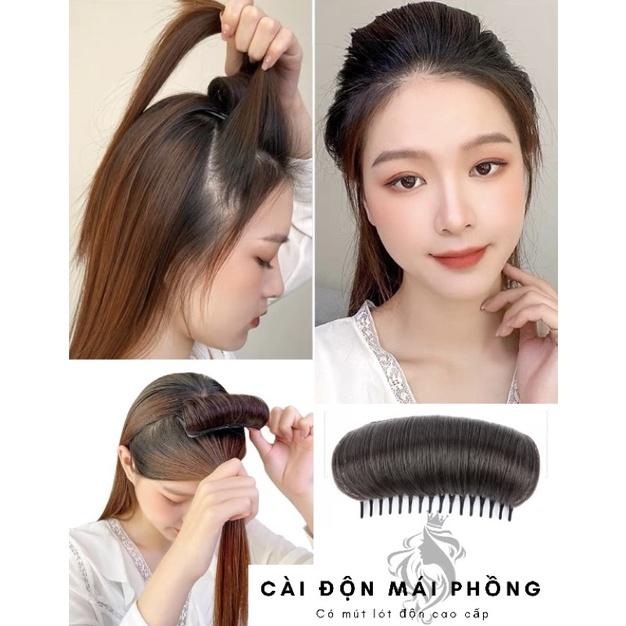 Cài Độn Mái Phồng Tóc Giả