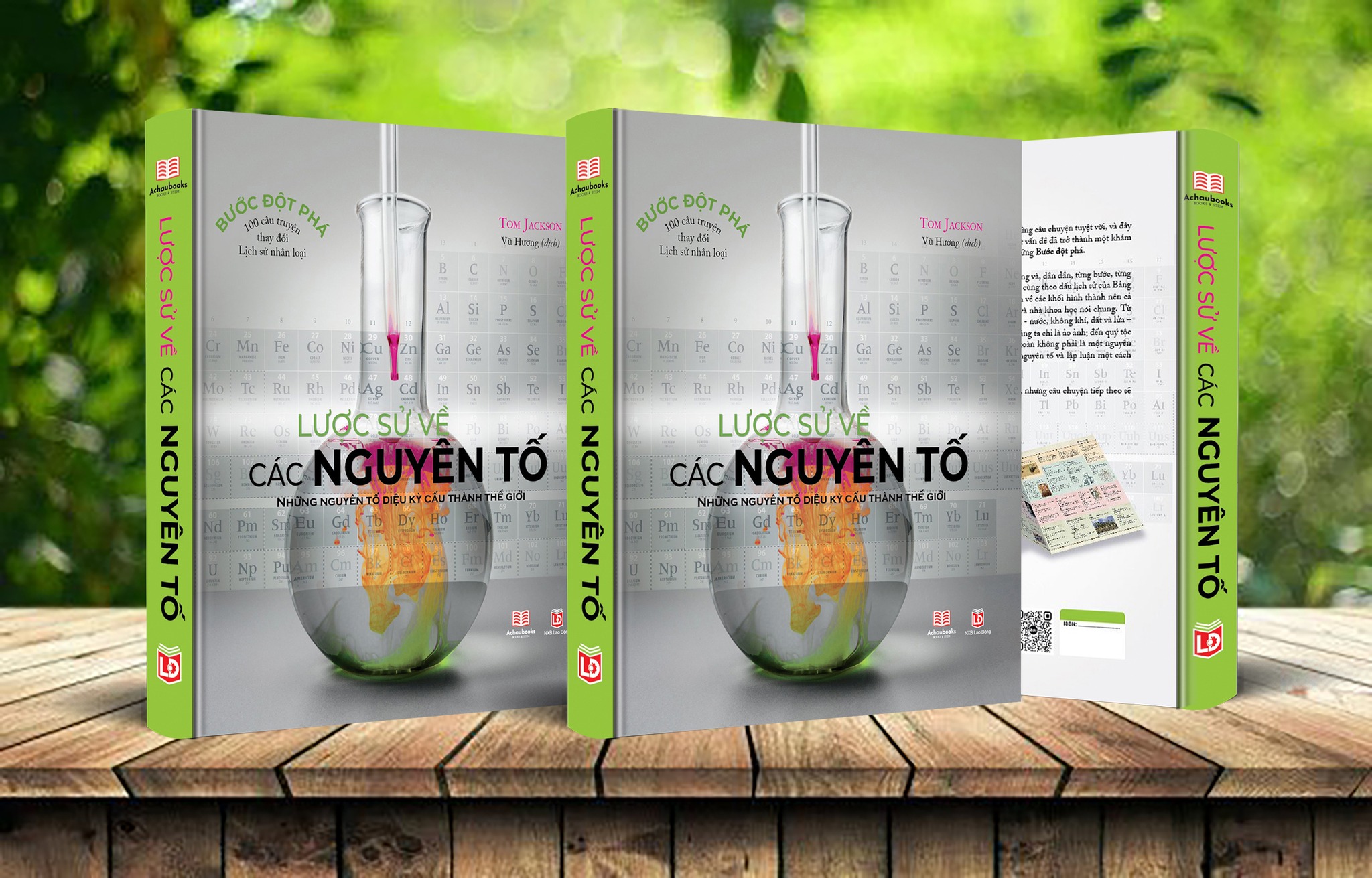 Sách: Lược Sử Về Các Nguyên Tố - Á CHÂU BOOKS - Nâng Cao Kiến Thức Hóa Học Lớp 8 Đến Lớp 12