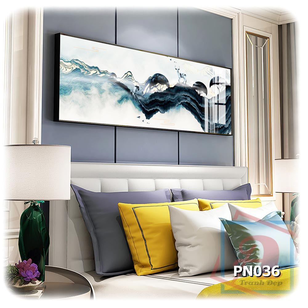 Tranh canvas khổ lớn trang trí phòng ngủ - PN036