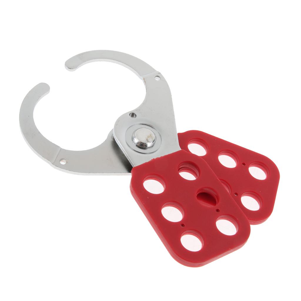 Bền Khóa Khóa Tagout Chốt Bấm, PA Thép Bọc Chốt Bấm, 1-1/2 Năm. Hàm Thông, An Toàn