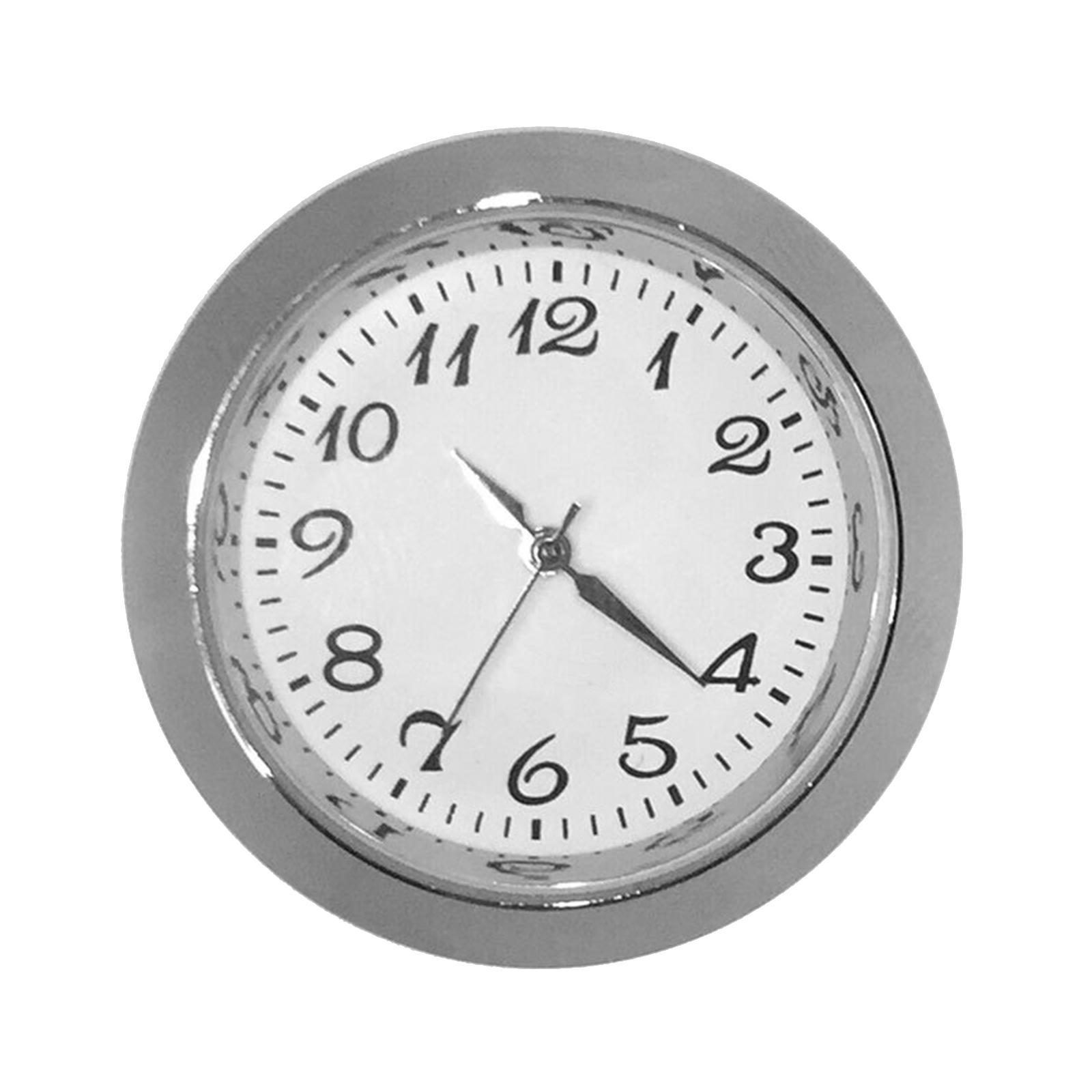 Round Clock Insert Clock Movement Clock Face for Diameter 1-3/8 inch Hole
